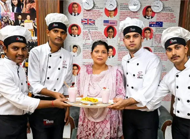 diploma students of HM of AIHM Noida