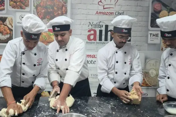 diploma students cooking practice