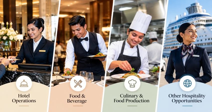 Career Options After a Hospitality Course in India